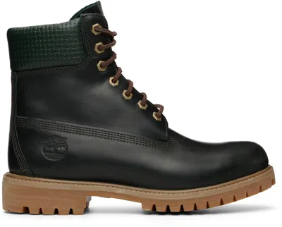 Timberland Green ' Emerald Woods' 6-inch Waterproof Boots In Black