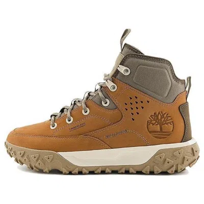 Timberland Greenstride Motion 6 Hiking Shoe 'wheat Nubuck And Sand' In Brown