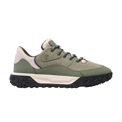 Pre-owned Timberland Greenstride Motion 6 Low Lace Hiking Boot 'dark Green Nubuck' | Men's Size 11