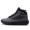 Timberland Greenstride Motion 6 Mid Fabric And Leather Waterproof Boots 'grey' In Black