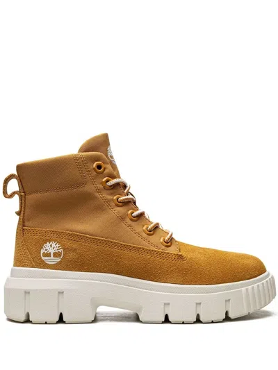 Timberland Greyfield Lace-up Boots In 褐色