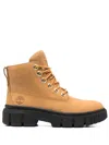 Timberland Greyfield Mid Lace Up Boot In Brown