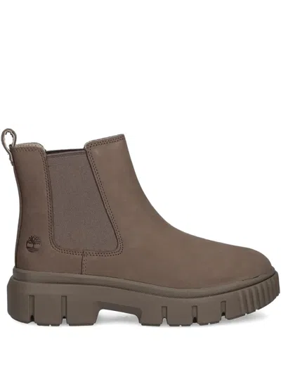 Timberland Greyfield Mid Lace-up Boots In Brown