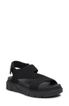 Timberland Greyfield Slingback Sandal In Black Knit
