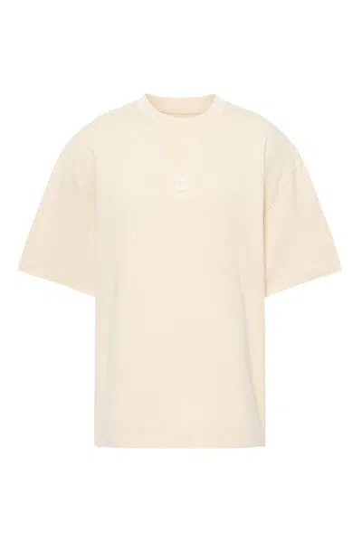 Timberland Hampthon Stack Logo Tee In Animal Print