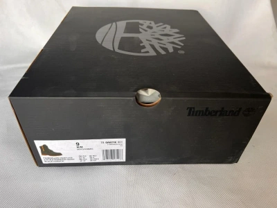 Pre-owned Timberland Heritage 6 In Waterprorf Boot Black Nubuck Tb 0a21k