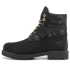 Timberland Heritage 6 Inch Boot 'black Nubuck With Camo'