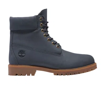 Pre-owned Timberland Heritage 6 Inch Lace-up Boot 'dark Blue'