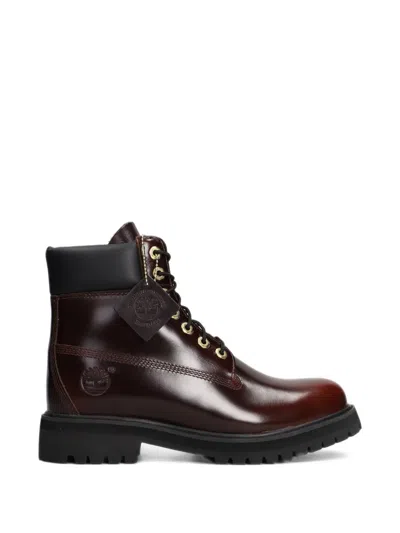 Timberland Heritage 6 Inch Leather Boots In Brown