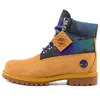 Timberland Heritage 6 Inch Waterproof Boot 'wheat Nubuck With Print'