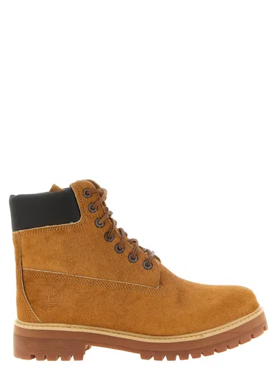 Timberland Leather Ankle Boots In Brown