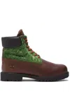 Timberland Heritage Black Pioneers 6-inch Waterproof "brown Full-grain" Boots In Brown