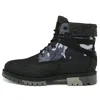 Timberland Heritage Ek+ 6 Inch Waterproof Wide-fit Boot 'black Camouflage'