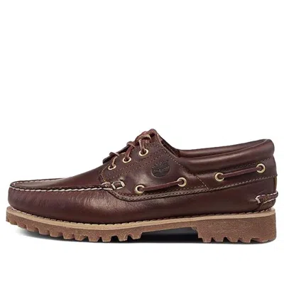 Timberland Heritage Lace Up Boat 'brown'