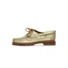 Timberland Heritage Noreen 3 Eye Handsewn Gold Women's Lifestyle Shoe In Gold