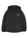 Timberland Hooded Padded Coat In Black