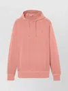 Timberland Hooded Sweatshirt With Drawstring Hood And Front Pocket In Orange