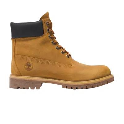Pre-owned Timberland Icon 6 Inch Premium Boot 'regenerative - Wheat Nubuck' | Brown | Men's Size 10