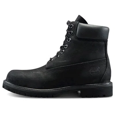 Timberland Icon 6' Premium Narrow Fit Boots 'black Nubuck'