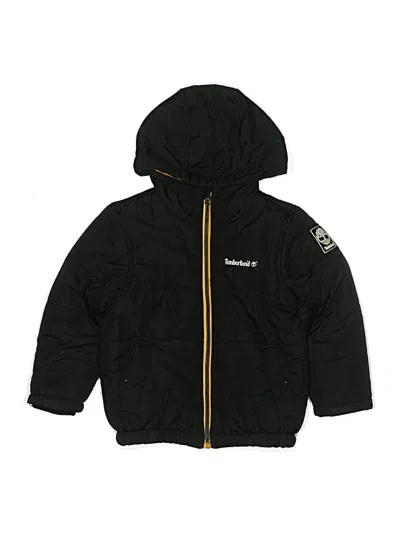 Pre-owned Timberland Kids' Jacket In Black