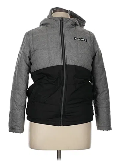 Pre-owned Timberland Jacket In Gray
