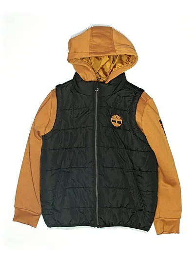 Pre-owned Timberland Kids' Jacket In Tan
