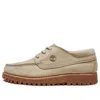 Timberland 3 Eye Wedge Vibram Lace-up Boat Shoes In Brown