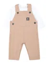Timberland Jersey Dungarees (set Of Two) In Neutral