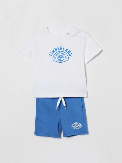 Timberland Babies' Jumpsuit  Kids Color White In Blue
