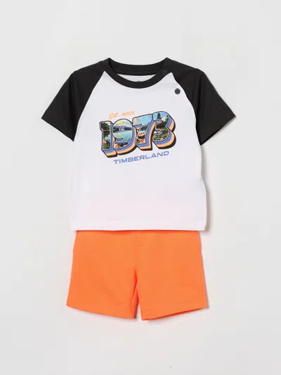 Timberland Babies' Jumpsuit  Kids Color Multicolor In Orange