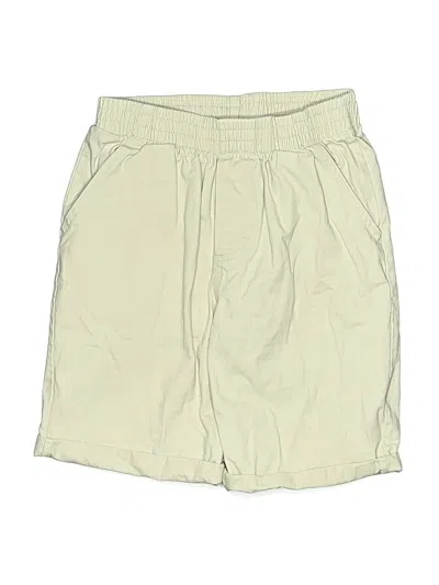 Pre-owned Timberland Kids' Khaki Shorts In Ivory