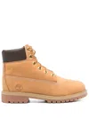 Timberland Premium 6 Inch Lace Up Waterproof Boot Wheat Shoes In Marrone