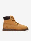 Timberland Round Head Boots In Beige