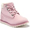 Timberland Kids' Pokey Pine Boot In Pink Nectar
