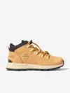 Timberland Kids Sprint Trekker Mid Lace Up Trainers In Nude