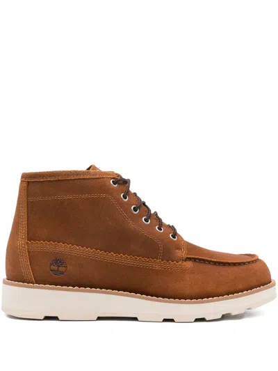 Timberland Britton Mills Chukka Leather Ankle Boots In Brown
