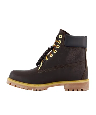 Timberland Laced Boots In Black