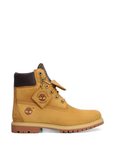 Timberland Lace-up Ankle Boots In Yellow