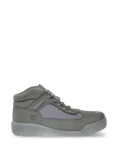 Timberland Lace-up Field Boots In Gray