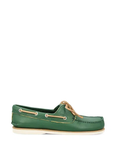 Timberland Lace-up Leather Boat Shoes In Multi