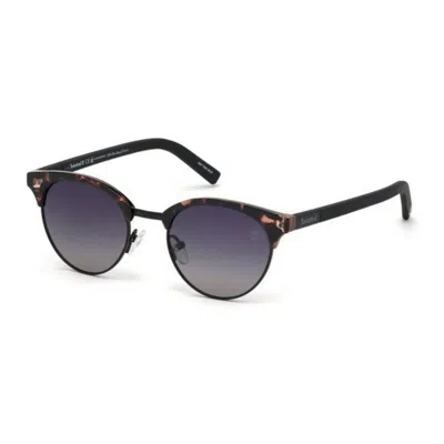 Timberland Ladies' Sunglasses  Tb9147e  49 Mm Gbby2 In Black