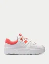 Timberland Laurel Court Lace-up Low Trainer In White
