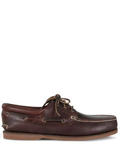 TIMBERLAND 皮质帆船鞋
