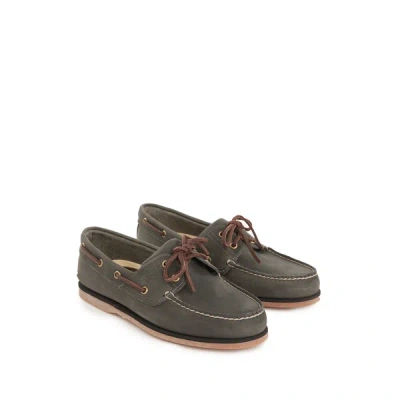 Timberland Leather Boat Shoes In Multi