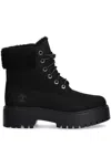 Timberland Leather Boots In Black