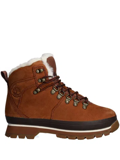 Timberland Leather Boots In Brown