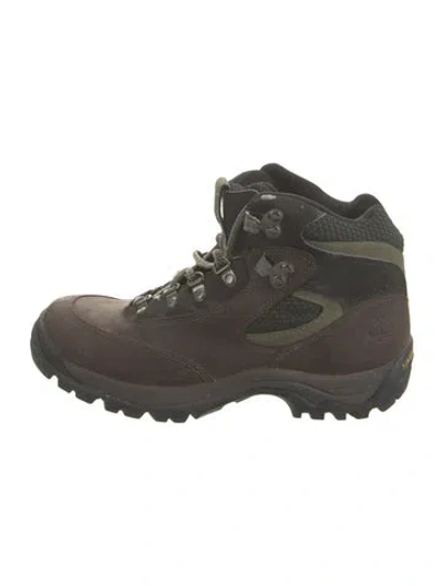 Pre-owned Timberland Leather Hiking Boots In Neutrals