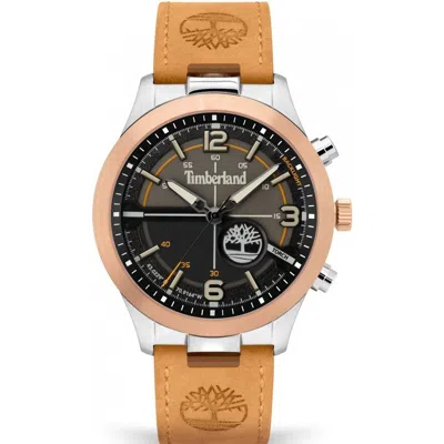 TIMBERLAND LEATHER MEN'S WATCH