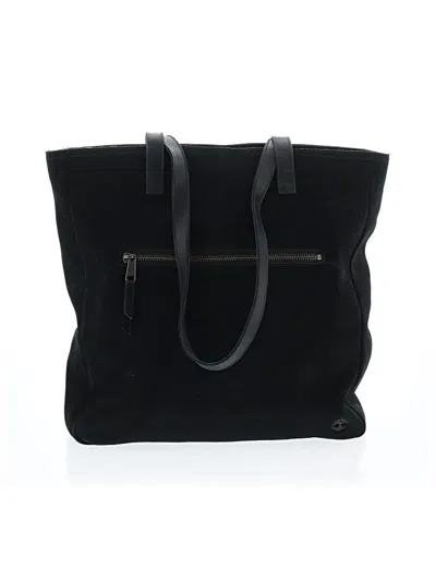 Pre-owned Timberland Leather Tote Bag In Black