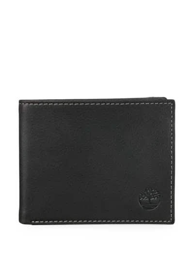 Timberland Leather Wallet In Black